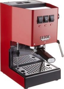 The Gaggia Classic Pro semi-automatic espresso machine