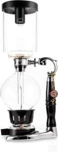 Counter-top siphon coffee maker