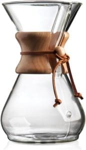 The Chemex coffee maker